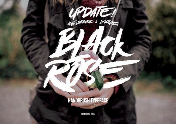 Black Rose  Font - Featured Image