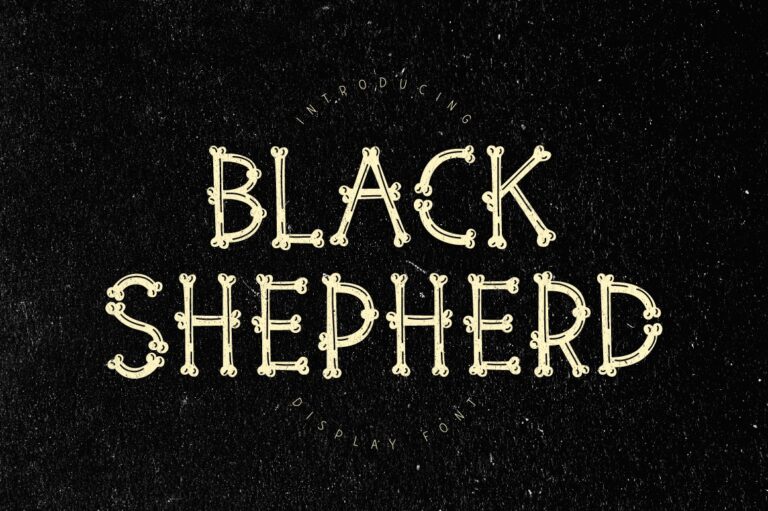 Black Shepherd Font - Featured Image
