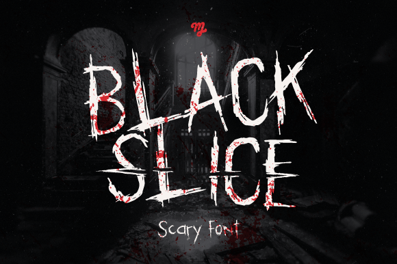 Black Slice Font - Featured Image