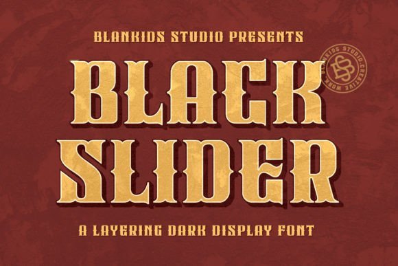 Black Slider Font - Featured Image