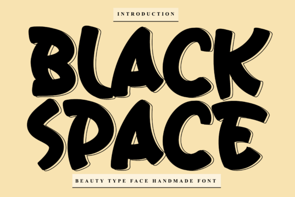 Black Space Font - Featured Image