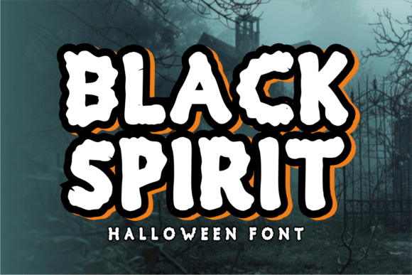 Black Spirit Font - Featured Image
