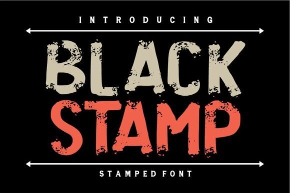 Black Stamp Font - Featured Image