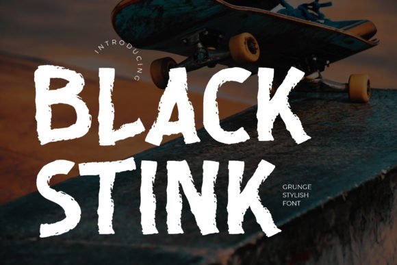 Black Stink Font - Featured Image