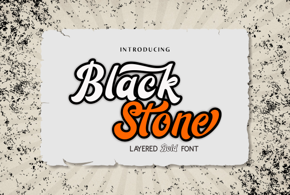 Black Stone Font - Featured Image