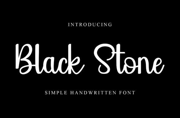 Black Stone Font - Featured Image