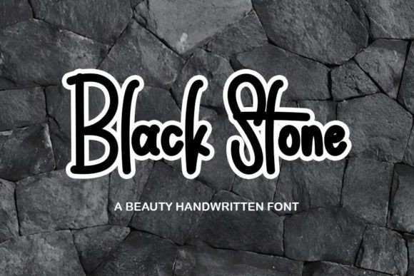 Black Stone Font - Featured Image