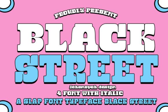 Black Street Font - Featured Image