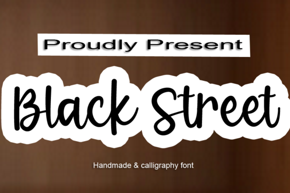 Black Street Font - Featured Image