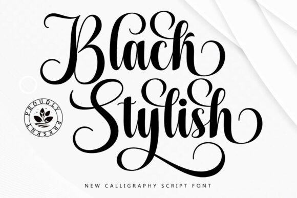 Black Stylish Font - Featured Image