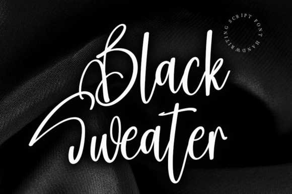 Black Sweater Font - Featured Image