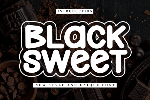 Black Sweet Font - Featured Image