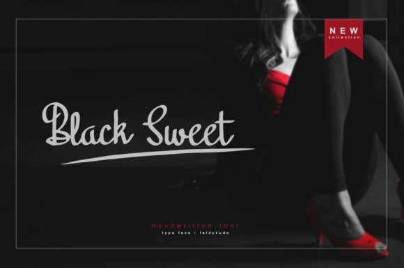 Black Sweet Font - Featured Image