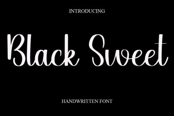 Black Sweet Font - Featured Image