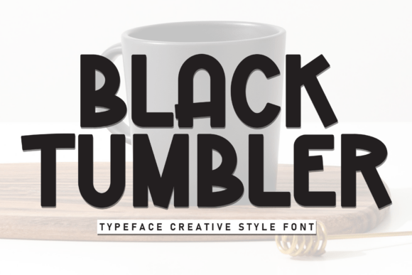 Black Tumbler Font - Featured Image