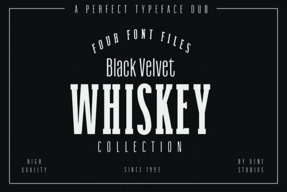 Black Velvet Font - Featured Image