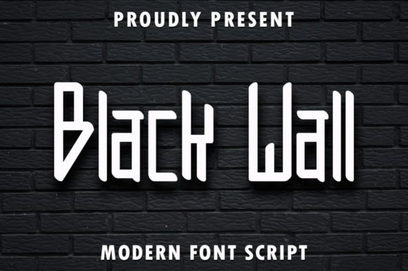 Black Wall Font - Featured Image