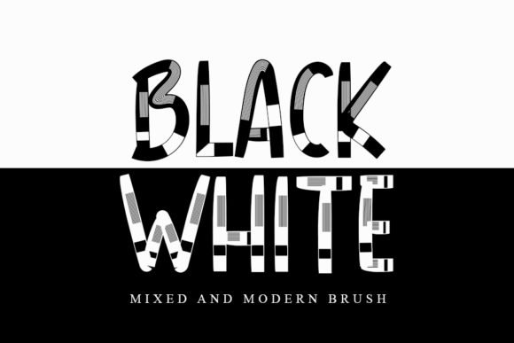 Black White Font - Featured Image