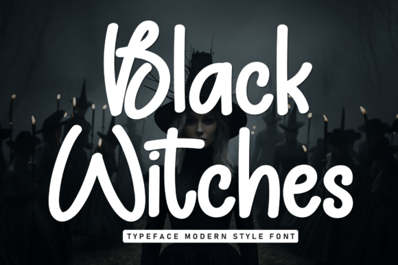 Black Witches Font - Featured Image