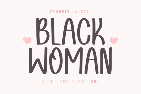 Black Woman Font - Featured Image