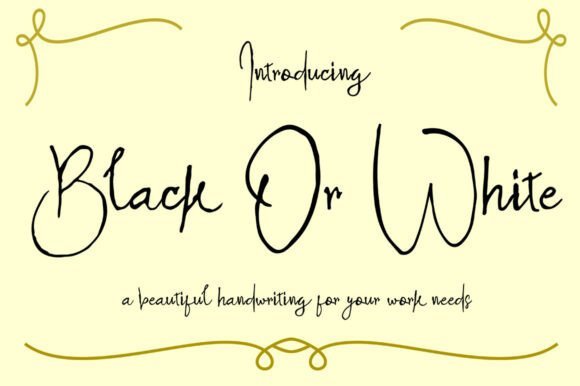 Black or White Font - Featured Image