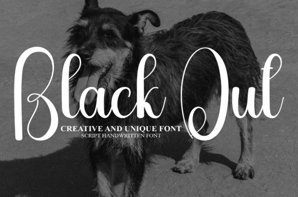 Black out Font - Featured Image