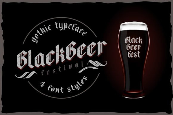 Blackbeer Font - Featured Image