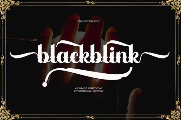 Blackblink Font - Featured Image