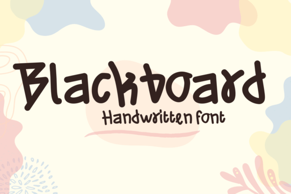Blackboard Font - Featured Image