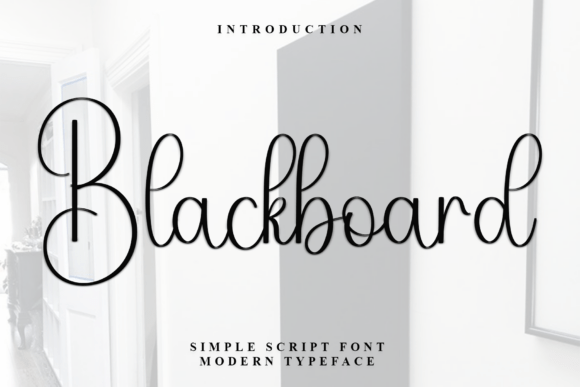Blackboard Font - Featured Image