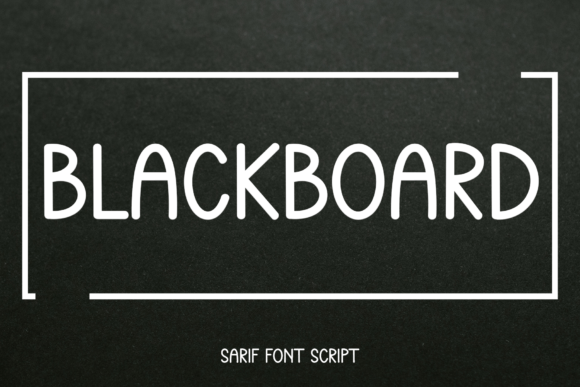 Blackboard Font - Featured Image