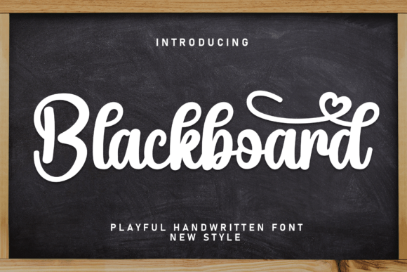 Blackboard Font - Featured Image