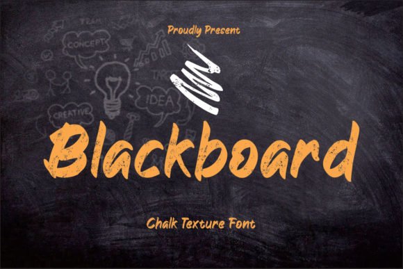 Blackboard Font - Featured Image