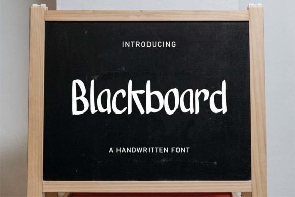 Blackboard Font - Featured Image