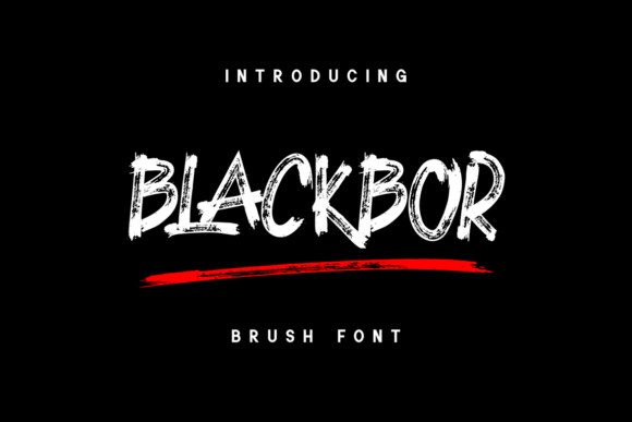 Blackbor Font - Featured Image