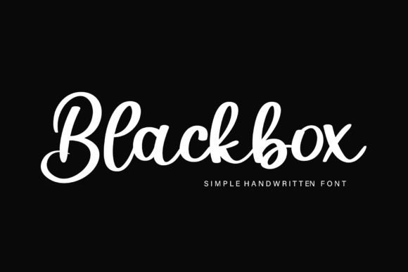 Blackbox Font - Featured Image