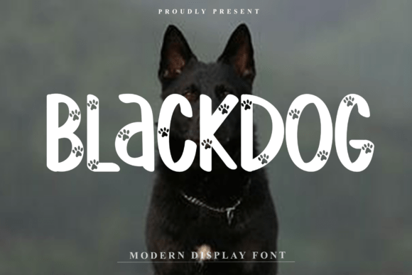 Blackdog Font - Featured Image