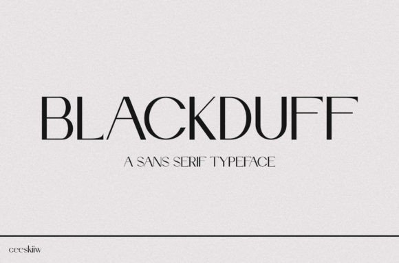Blackduff Font - Featured Image