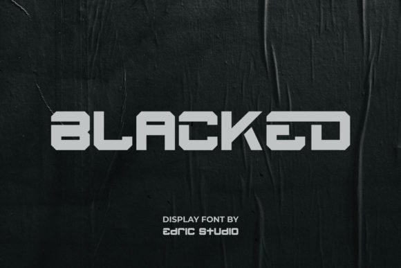 Blacked Font - Featured Image