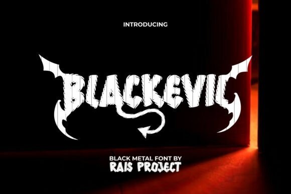 Blackevil Font - Featured Image