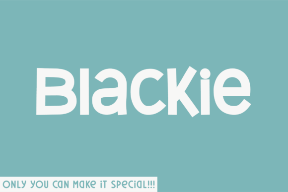 Blackie Font - Featured Image