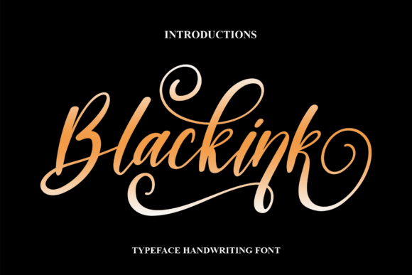 Blackink Font - Featured Image