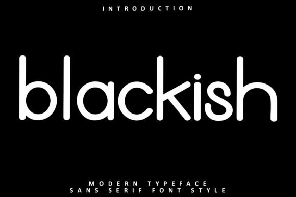 Blackish Font - Featured Image