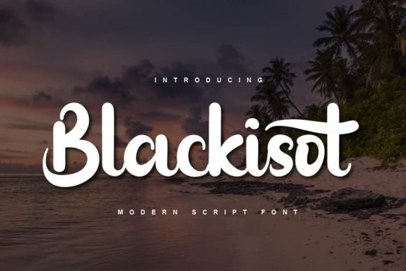 Blackisot Font - Featured Image