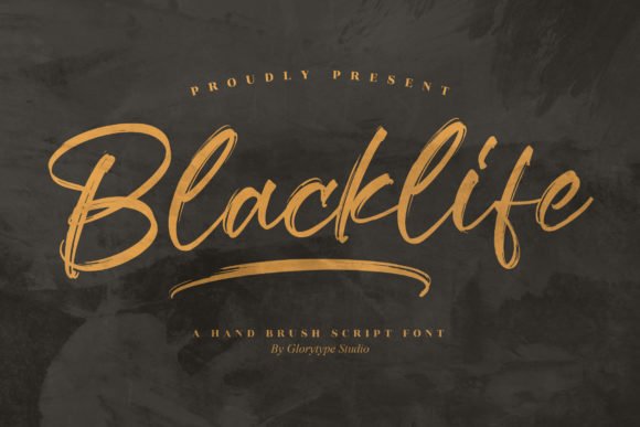 Blacklife Font - Featured Image