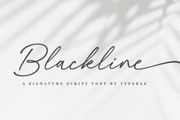 Blackline Font - Featured Image