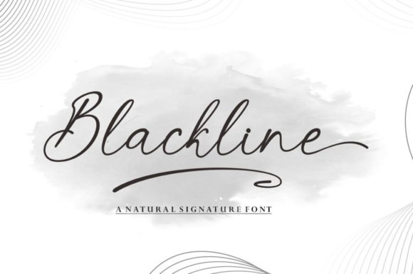 Blackline Font - Featured Image