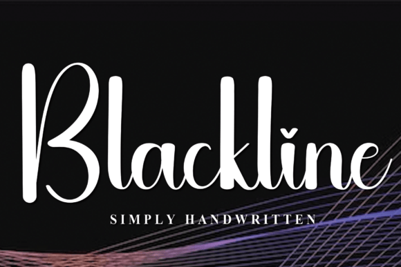 Blackline Font - Featured Image