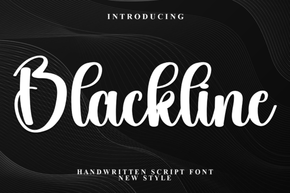 Blackline Font - Featured Image