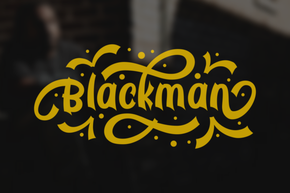 Blackman Font - Featured Image